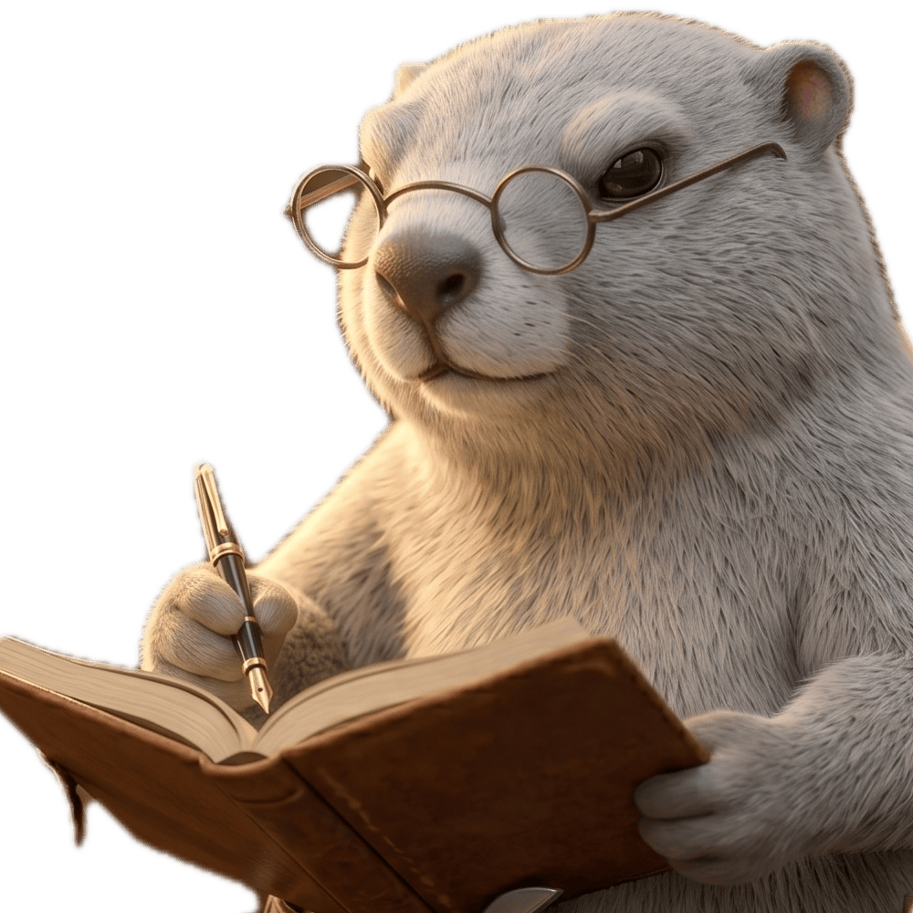 Maxx stamping the FIXXR clipboard with the Green Seal